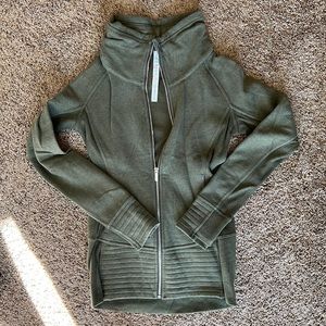Lululemon longline scuba full zip jacket